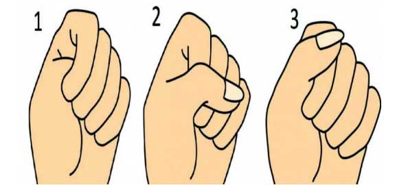 Da come Chiudete il Pugno Potete Capire il Vostro Carattere, provate!